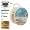 22 Gauge GOLD PLATED BeadSmith Craft Wire