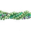 Crystal Lane Twisted Bead Strands Hydrangea GREEN MIX