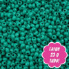 Preciosa Ornela Czech Seed Beads SIZE-11 TERRA INTENSIVE DARK GREEN