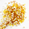 seed bead mix, amber, palette, caramel, spring summer 2021, limited edition
