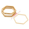 Frame Link HEX Connector GOLD PLATED