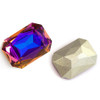 Krakovski Crystal Octagon Stone VIOLET BLUE