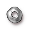 TierraCast HEISHI-Nugget Spacer 7mm w/2mm Hole-Antiqued Pewter