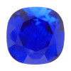 Krakovski Crystal Cushion Fancy Stone 12mm CAPRI BLUE