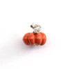 Charm-PUMPKIN-11x13mm Silver Plated