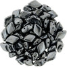 2-Hole GEMDUO 8x5mm Czech Glass Beads HEMATITE