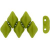 2-Hole GEMDUO Czech Glass Beads OPAQUE OLIVE