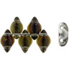 2-Hole GEMDUO Czech Glass Beads BACKLIT MENTHOL