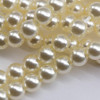 Krakovski Crystal Round Pearls 3mm CREAM-Strand