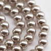 Krakovski Crystal Round Pearls 4mm PLATINIUM-Strand