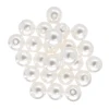 Krakovski Crystal Round Pearls 6mm WHITE (Strand of 65)