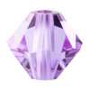 Preciosa Crystal Bicone Beads 6mm VIOLET 1