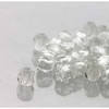 TRUE 2mm Firepolish Czech Glass Beads CRYSTAL