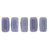 2-Hole Brick Beads CzechMates LUSTER OPAQUE AMETHYST