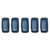 2-Hole Brick Beads CzechMates PEARL COAT STEEL BLUE