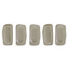 2-Hole Brick Beads CzechMates PEARL COAT BROWN SUGAR