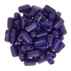 2-Hole Brick Beads 6x3mm CzechMates INDIGO MATTE VEGA