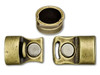 REGALIZ Magnetic Clasp Set Antique Brass Plated