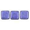 2-Hole TILE Beads 6mm SATURATED METALLIC ULTRA VIOLET