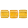 2-Hole TILE Beads 6mm LUSTER IRIS TOPAZ