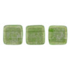 2-Hole TILE Beads 6mm HALO VERONA Czech Glass Beads