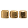 2-Hole TILE Beads 6mm CzechMates BRONZE