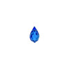 Preciosa Crystal Teardrop Pendant 6x10mm SAPPHIRE