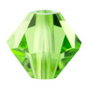 Preciosa Crystal Bicone Beads 3mm PERIDOT 1