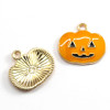 Charm-HALLOWEEN PUMPKIN-Enamel Plated