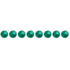 Preciosa Crystal Faceted Round Bead 4mm EMERALD