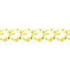 Preciosa Crystal Faceted Round Bead 4mm JONQUIL