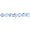 Preciosa Crystal Faceted Round Bead 5mm LIGHT SAPPHIRE AB
