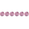 Preciosa Crystal Faceted Round Bead 5mm PINK SAPPHIRE