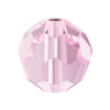 Preciosa Crystal Faceted Round Bead 5mm PINK SAPPHIRE 1