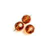 Preciosa Crystal Round Bead 5mm LIGHT COLORADO TOPAZ