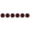 Preciosa Crystal Faceted Round Bead 5mm GARNET