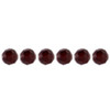 Preciosa Crystal Faceted Round Bead 5mm GARNET