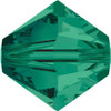 Swarovski Crystal Bicone Beads 3mm EMERALD 5328