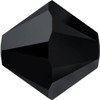 Swarovski Crystal Bicone Beads 3mm JET 5328