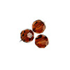 Preciosa Crystal Round Bead 6mm SMOKE TOPAZ