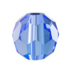 Preciosa Crystal Faceted Round Bead 6mm SAPPHIRE 1