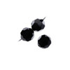 Preciosa Crystal Round Bead 6mm HEMATITE HALFCOAT