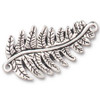 TierraCast LINK-Fern-Antiqued Silver Plated