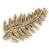 TierraCast LINK-Fern-Antiqued Gold Plated