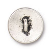 TierraCast BUTTON-Thistle-Antiqued Silver Plated-Back