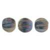 Czech Glass Melon Beads OXIDIZED BRONZE