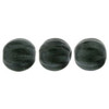 Czech Glass Melon Beads METALLIC SUEDE DK FOREST