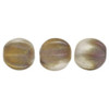 Czech Glass Melon Beads MATTE APOLLO GOLD