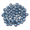 Czech Glass FIREPOLISH Beads 2mm SATURATED METALLIC BLUESTONE