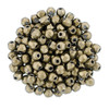 Czech Glass FIREPOLISH Beads 2mm SATURATED METALLIC EMPERADOR